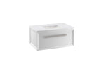KOHLER K-CM33562-BD1-0 Enivo 36" Wall-Hung Bathroom Vanity Cabinet With Sink And Quartz Top - White