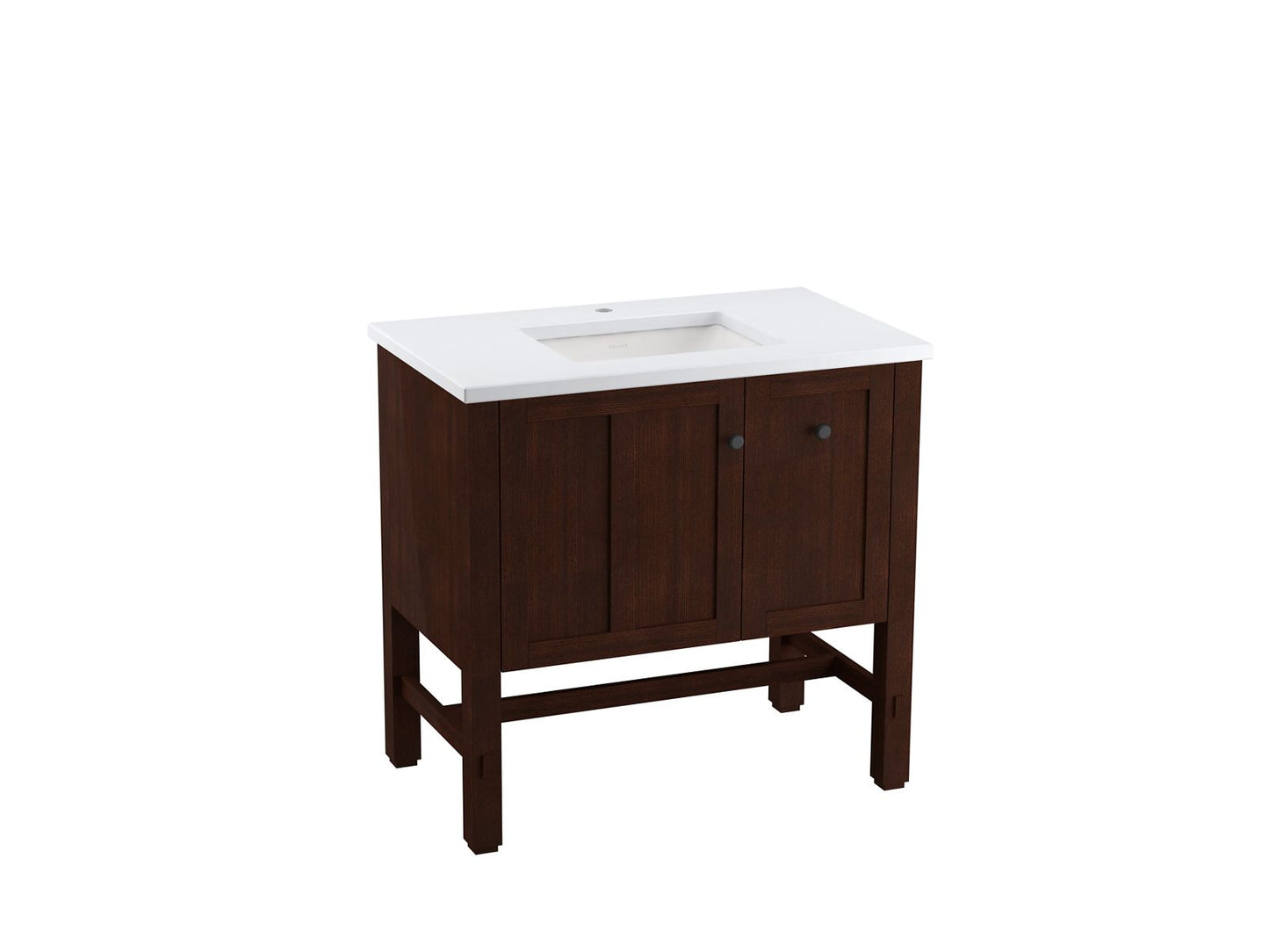 KOHLER K-5288-F69 Tresham 36" Bathroom Vanity Cabinet In Woodland