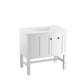 KOHLER K-5288-1WA Tresham 36" Bathroom Vanity Cabinet In Linen White