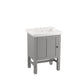 KOHLER K-2604-1WT Tresham 24" Bathroom Vanity Cabinet In Mohair Grey