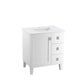 KOHLER K-99530-LGR-1WA Poplin 30" Bathroom Vanity Cabinet In Linen White