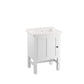 KOHLER K-2604-1WA Tresham 24" Bathroom Vanity Cabinet In Linen White