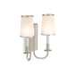 KOHLER K-28544-SC02-SNL Tresdoux Two-Light Sconce In Polished Nickel