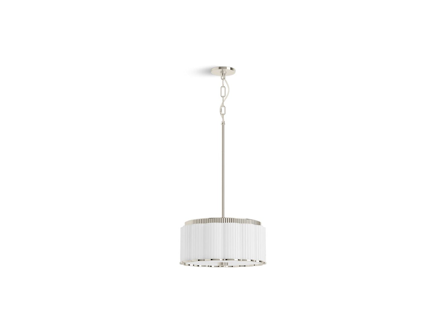 KOHLER K-27439-PE03-SNL Tresdoux 16" Pendant In Polished Nickel