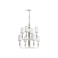 KOHLER K-27442-CH08-SNL Tresdoux 30" Chandelier In Polished Nickel