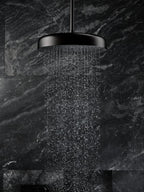 KOHLER K-26291-BL Statement Round 12" Single-Function Rainhead, 2.5 Gpm - Matte Black
