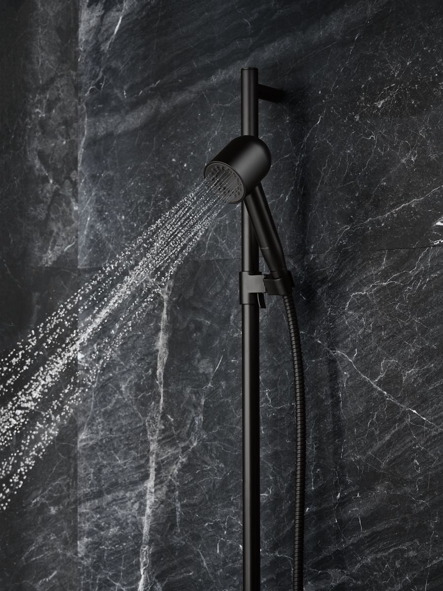 KOHLER K-26286-G-2MB Statement Iconic Single-Function Handshower, 1.75 Gpm - Vibrant Brushed Moderne Brass