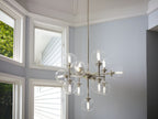 KOHLER K-31767-CH13-2GL Bellera 32" Chandelier - Brushed Moderne Brass