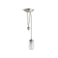 KOHLER K-22654-PE01-SNL Artifacts 4" Adjustable Pendant In Polished Nickel