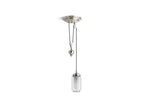 KOHLER K-22654-PE01-CPL Artifacts 4" Adjustable Pendant - Polished Chrome