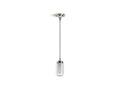 KOHLER K-22653-PE01-SNL Artifacts 4" Pendant - Polished Nickel