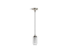 KOHLER K-22653-PE01-SNL Artifacts 4" Pendant - Polished Nickel