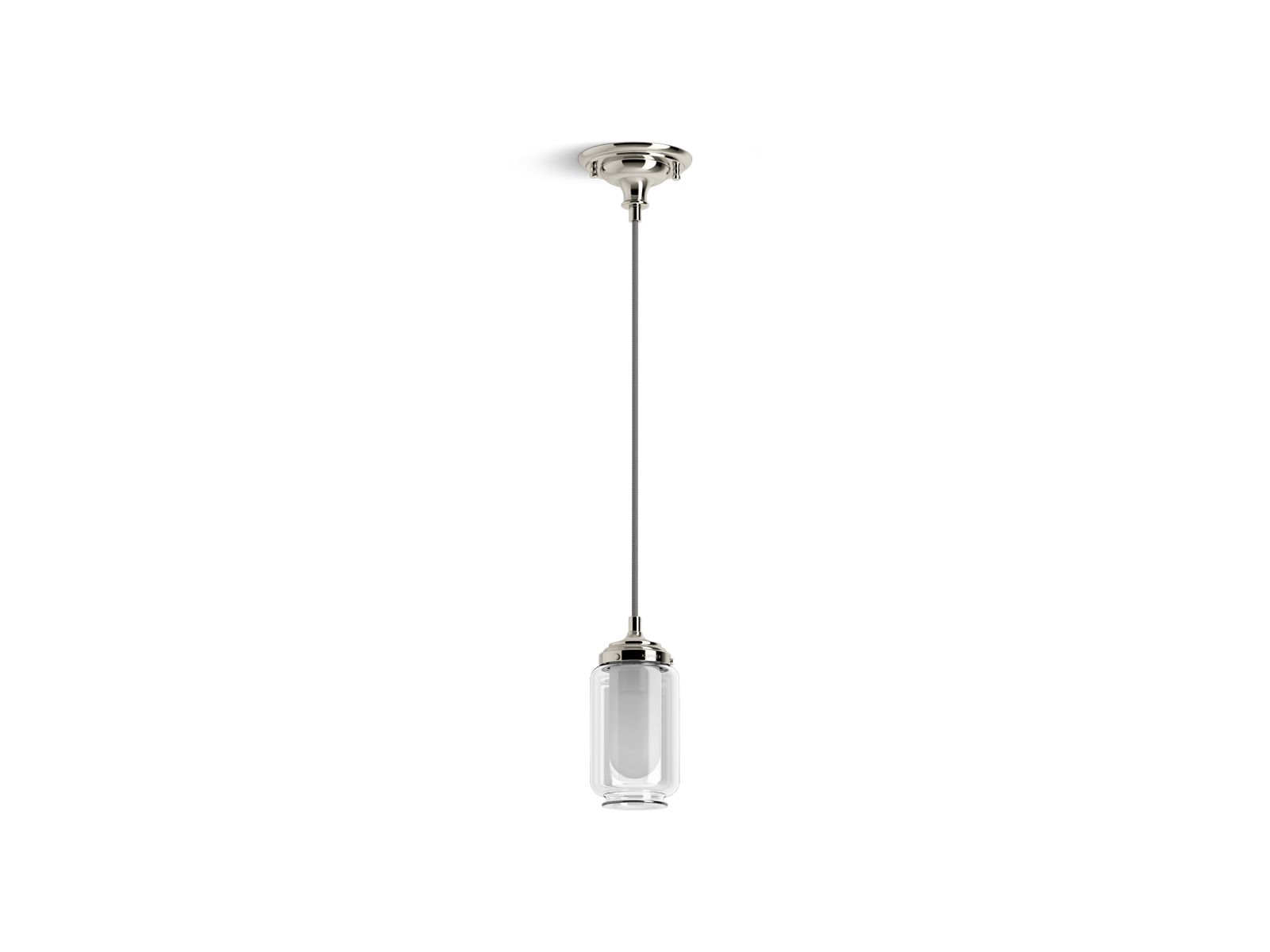 KOHLER K-22653-PE01-SNL Artifacts 4" Pendant - Polished Nickel