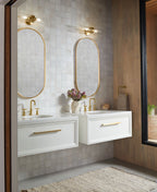 KOHLER K-27264-SC02-TTL Purist Two-Light Sconce - Titanium