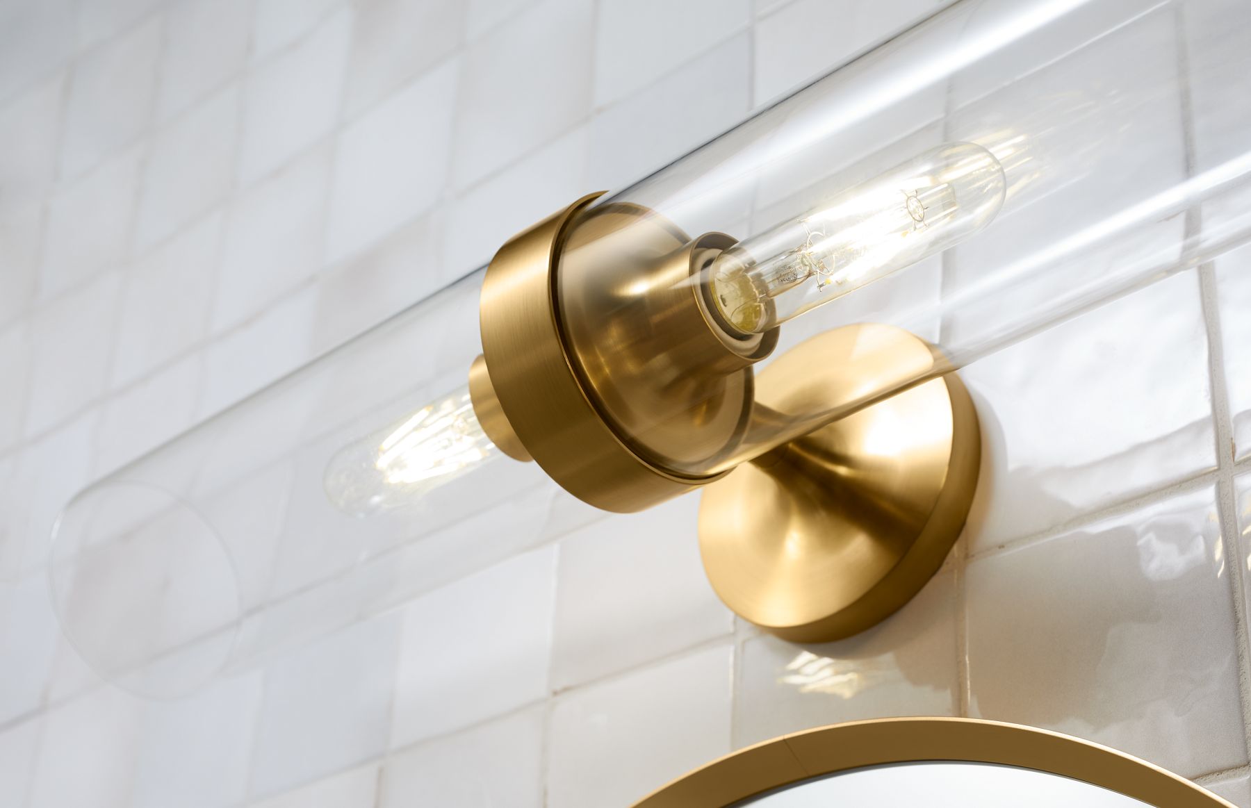 KOHLER K-27264-SC02-TTL Purist Two-Light Sconce - Titanium