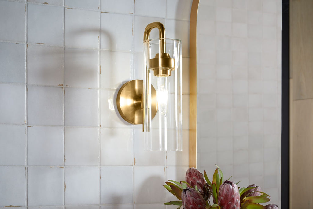 KOHLER K-27262-SC01-BLL Purist One-Light Sconce - Matte Black