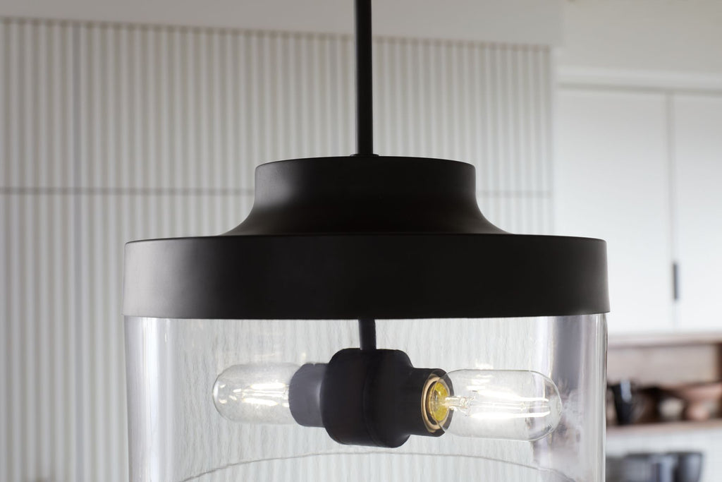KOHLER K-27265-PE02-BLL Purist 12-1/2" Pendant - Matte Black