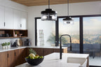 KOHLER K-27266-PE04-BLL Purist 18" Pendant - Matte Black