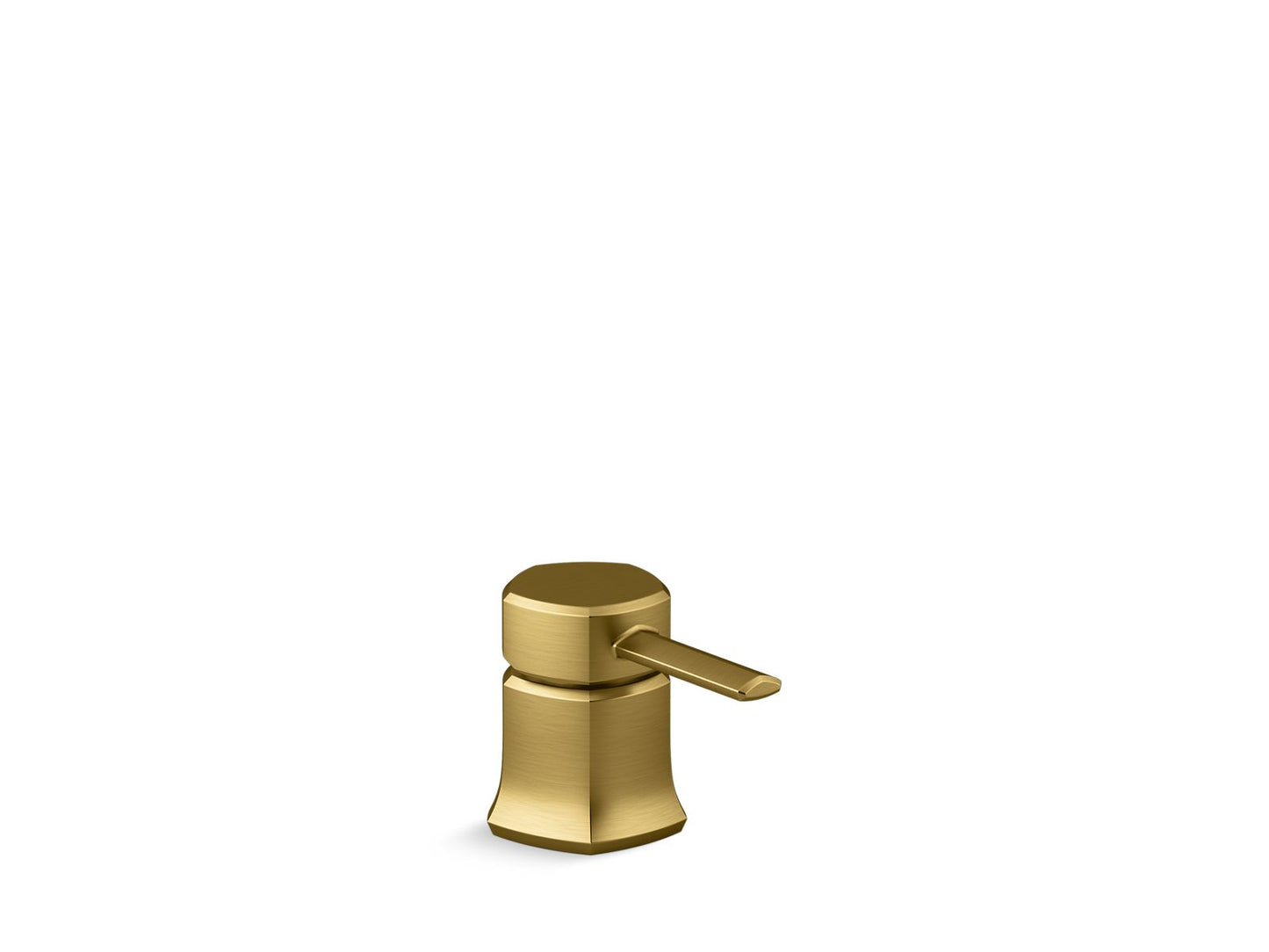 KOHLER K-27019-4-2MB Occasion Deck-Mount Bath Faucet Handle In Vibrant Brushed Moderne Brass