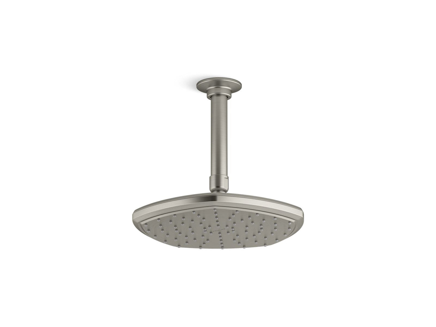 KOHLER K-27051-BN Occasion 8" Single-Function Rainhead, 2.5 Gpm In Vibrant Brushed Nickel