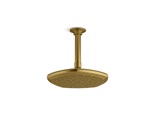 KOHLER K-27051-2MB Occasion 8" Single-Function Rainhead, 2.5 Gpm In Vibrant Brushed Moderne Brass