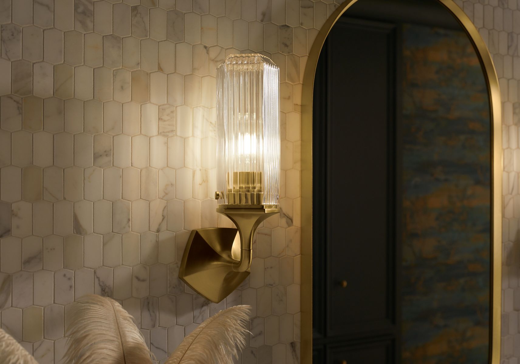 KOHLER K-31775-SC01-CPL Occasion One-Light Sconce - Polished Chrome