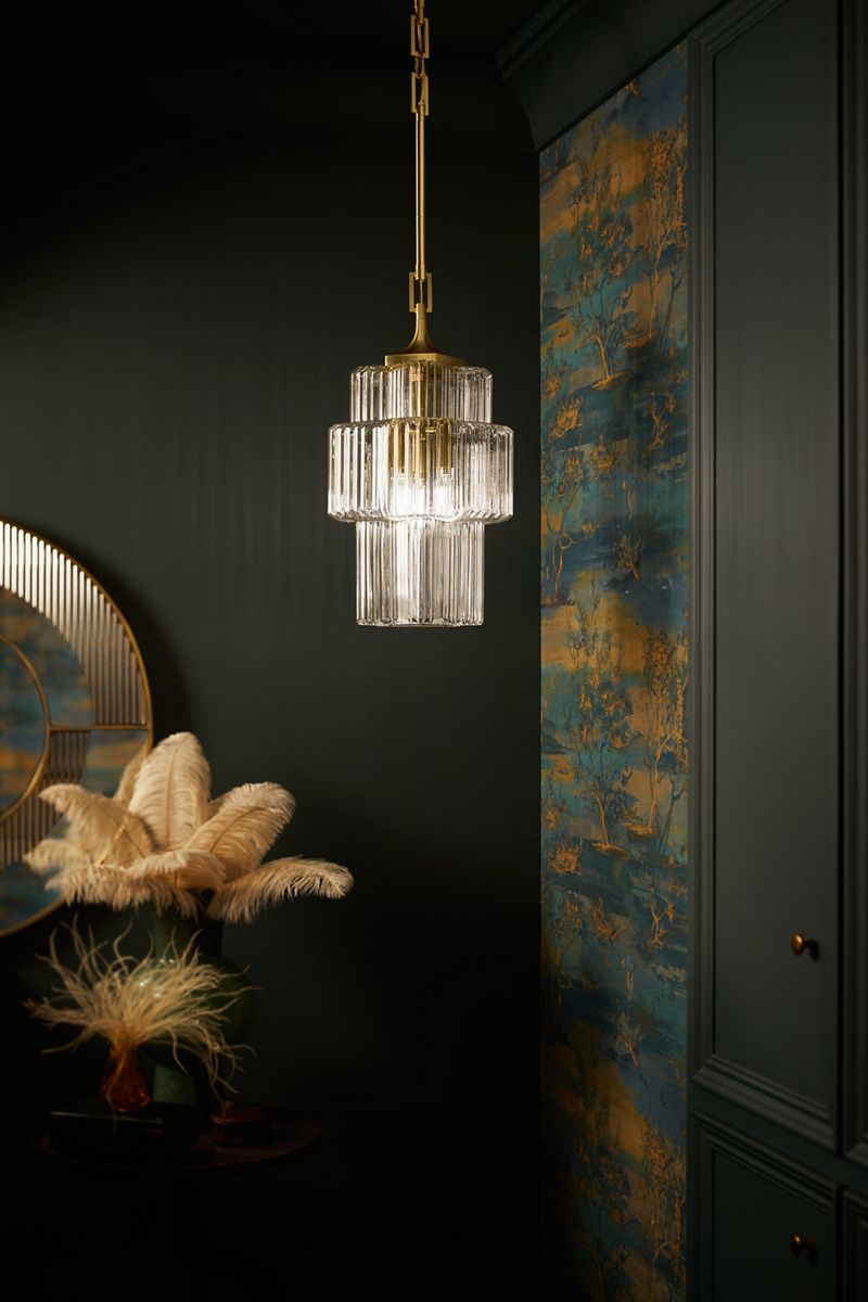 KOHLER K-31781-PE03-SNL Occasion 12" Pendant - Polished Nickel