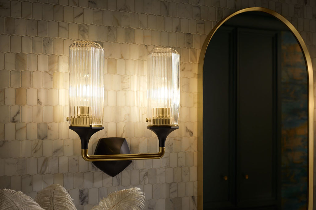 KOHLER K-31776-SC02-BNL Occasion Two-Light Sconce - Brushed Nickel