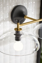 KOHLER K-31769-SC02-BLL Tone Two-Light Sconce - Matte Black
