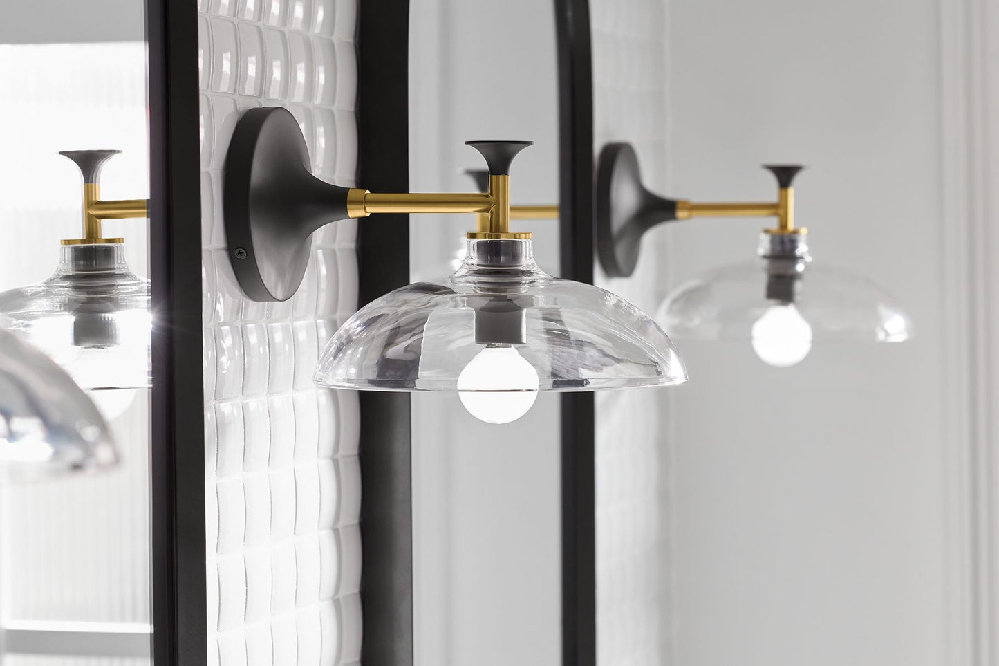 KOHLER K-31768-SC01-BLL Tone One-light sconce - Matte Black