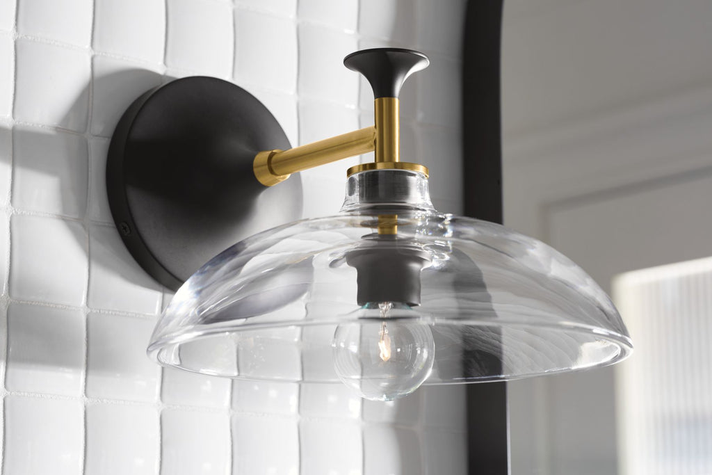 KOHLER K-31768-SC01-BLL Tone One-Light Sconce - Matte Black