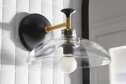 KOHLER K-31768-SC01-BLL Tone One-light sconce - Matte Black