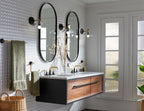 KOHLER K-27416-4N-BMB Tone Widespread Bathroom Sink Faucet, 0.5 Gpm - Matte Black With Brushed Moderne Brass