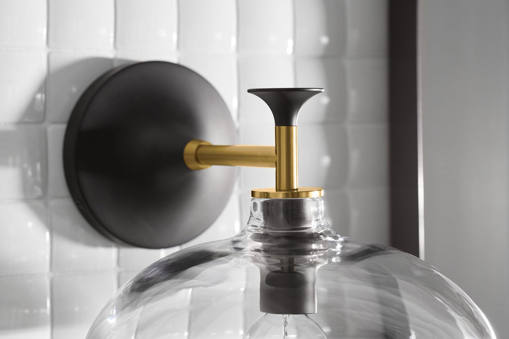 KOHLER K-31768-SC01-BLL Tone One-Light Sconce - Matte Black