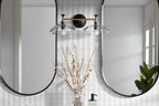 KOHLER K-31769-SC02-BLL Tone Two-Light Sconce - Matte Black