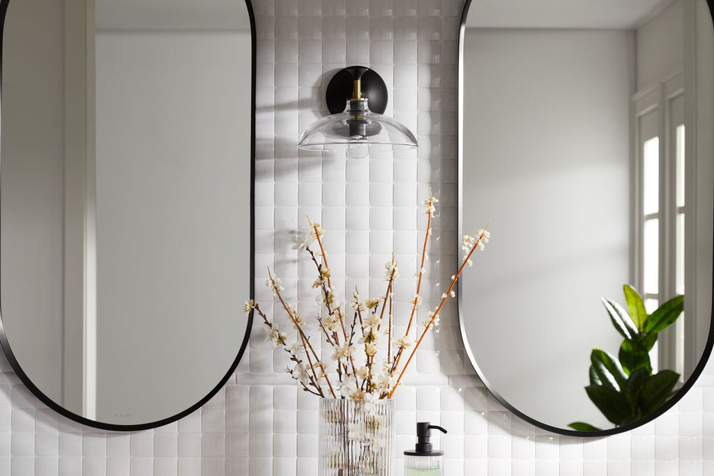 KOHLER K-31768-SC01-BLL Tone One-Light Sconce - Matte Black