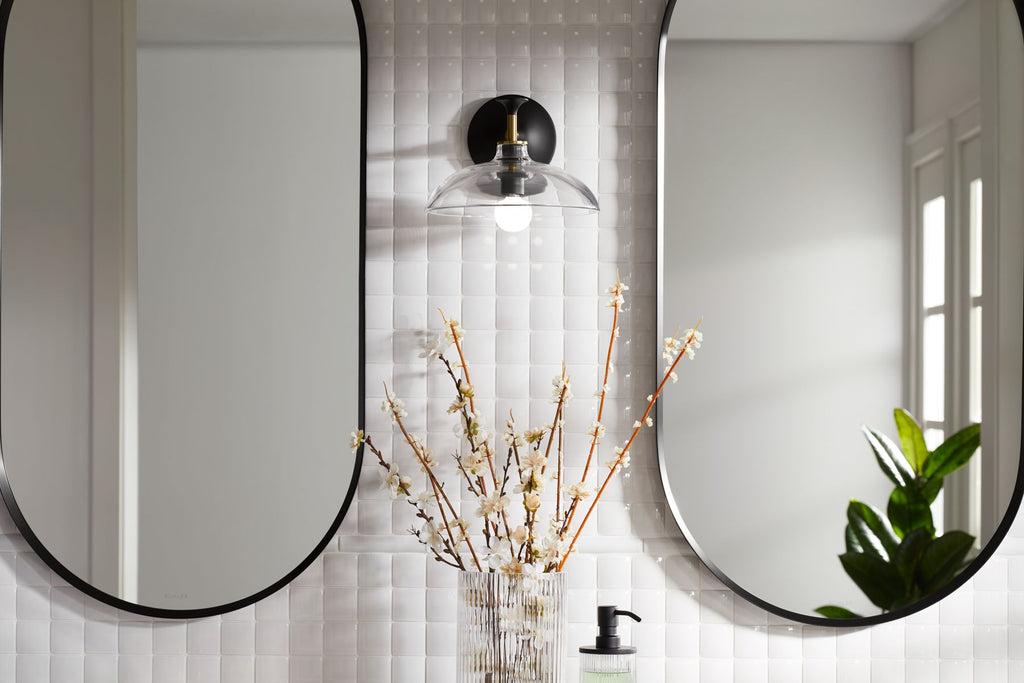 KOHLER K-31768-SC01-BLL Tone One-Light Sconce - Matte Black