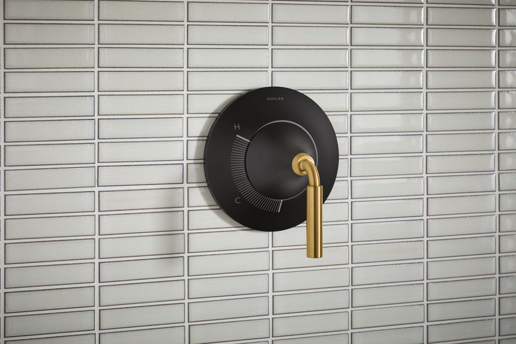 KOHLER K-TS27420-4-BL Tone Rite-Temp Shower Trim Kit, 2.5 Gpm - Matte Black