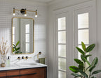KOHLER K-31770-SC03-2GL Tone Three-Light Sconce - Brushed Moderne Brass