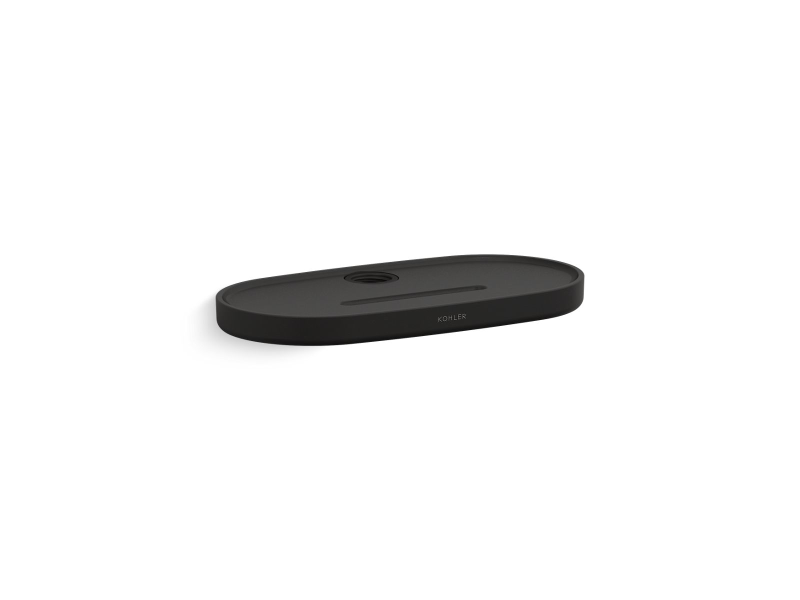 KOHLER K-26317-BL Statement Slidebar Shelf - Matte Black