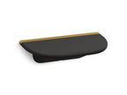 KOHLER K-26306-2MB Statement Foot Ledge - Vibrant Brushed Moderne Brass