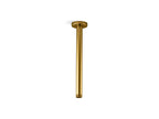 KOHLER K-26321-2MB Statement 12" Ceiling-Mount Single-Function Rainhead Arm And Flange - Vibrant Brushed Moderne Brass