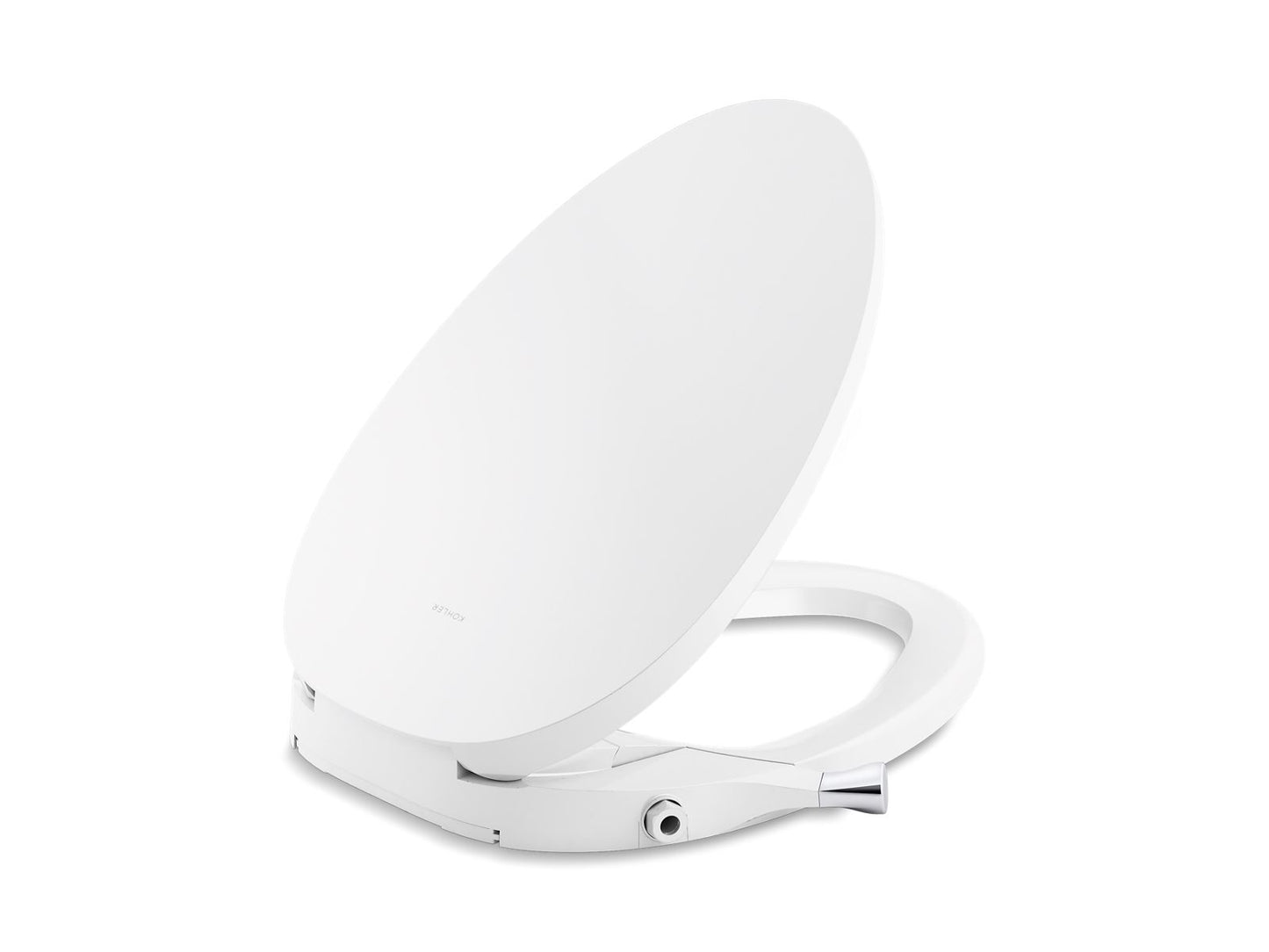 KOHLER K-98804-CP-0 Purewash M300 Elongated Manual Bidet Toilet Seat In White