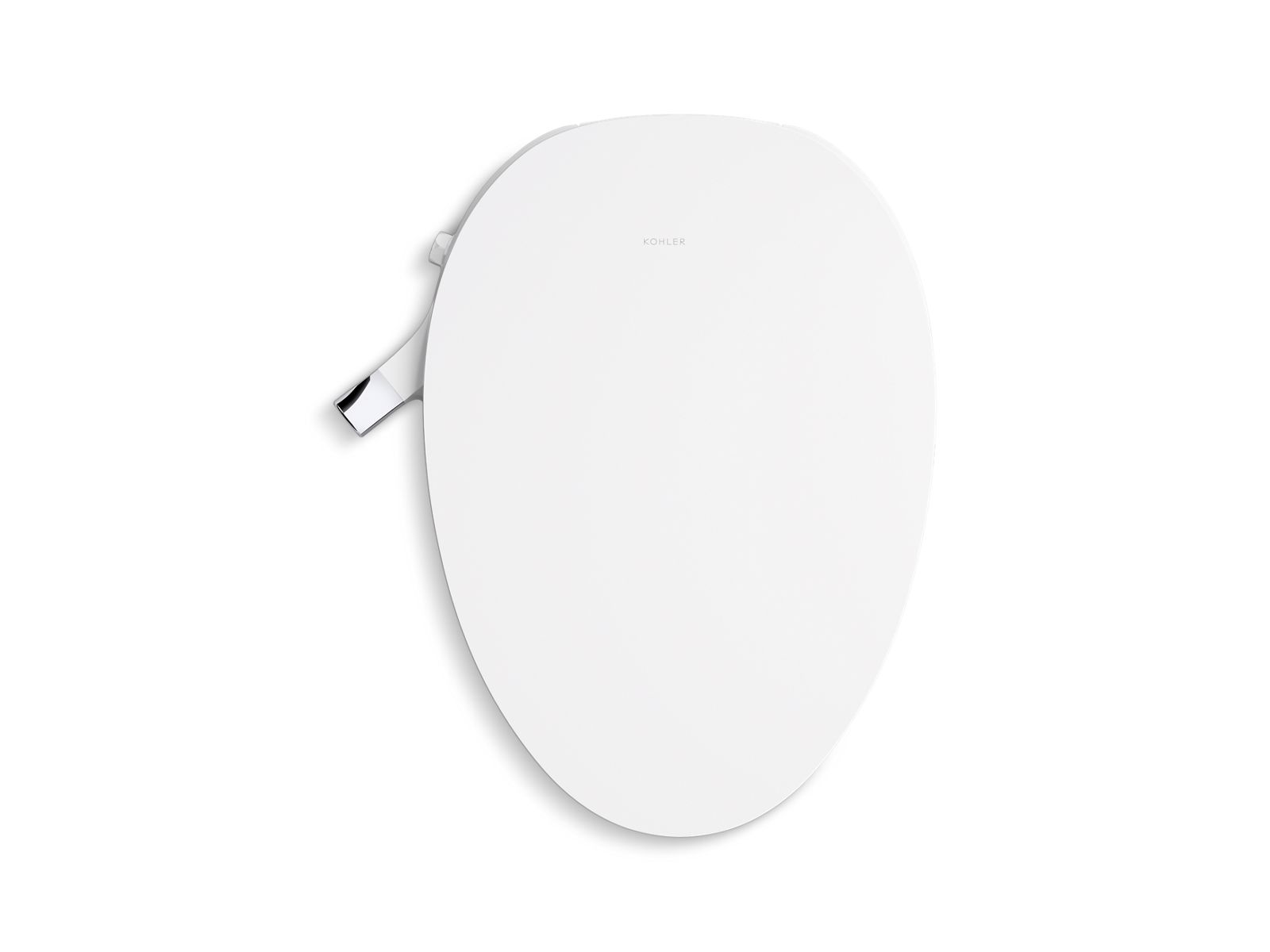 KOHLER K-98804-CP-0 Purewash M300 Elongated Manual Bidet Toilet Seat - White