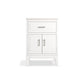 KOHLER K-33551-ASB-0 Seer 24" Bathroom Vanity Cabinet With Sink And Quartz Top In White