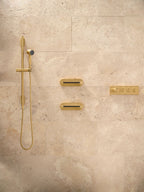 KOHLER K-26286-G-2MB Statement Iconic Single-Function Handshower, 1.75 Gpm - Vibrant Brushed Moderne Brass