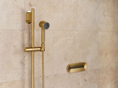 KOHLER K-26286-AF Statement Iconic Single-Function Handshower, 2.5 Gpm - Vibrant French Gold