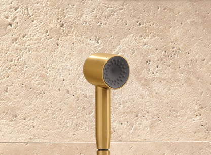 KOHLER K-26286-AF Statement Iconic Single-Function Handshower, 2.5 Gpm - Vibrant French Gold