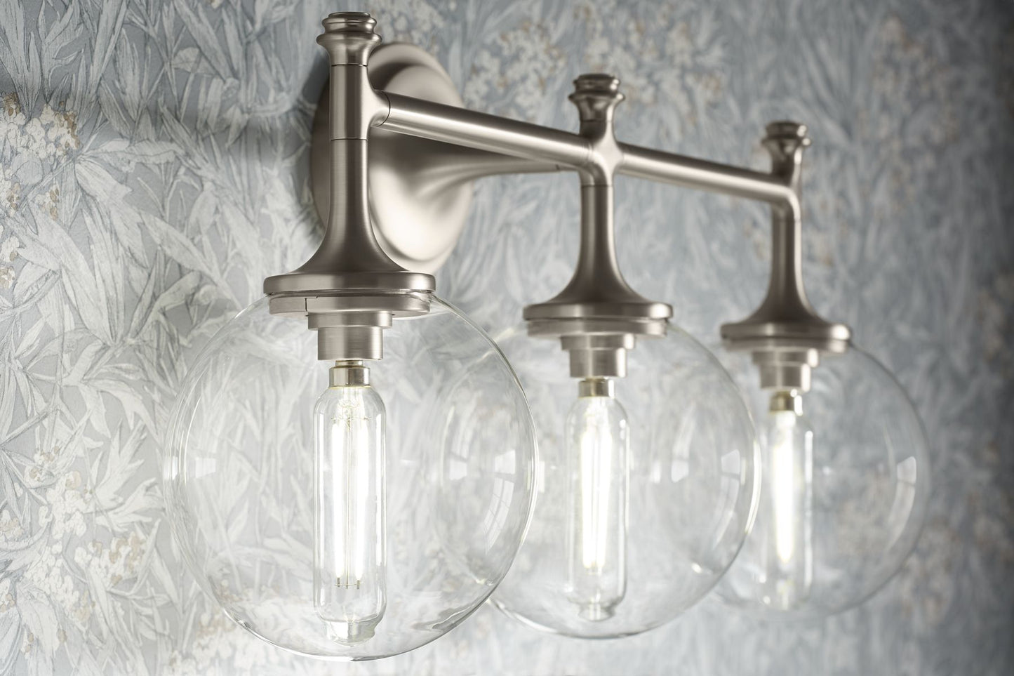 KOHLER K-31763-SC03-2GL Bellera Three-light sconce - Brushed Moderne Brass