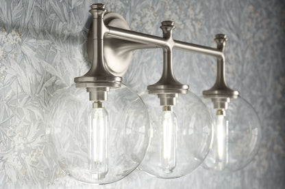 KOHLER K-31763-SC03-2GL Bellera Three-light sconce - Brushed Moderne Brass